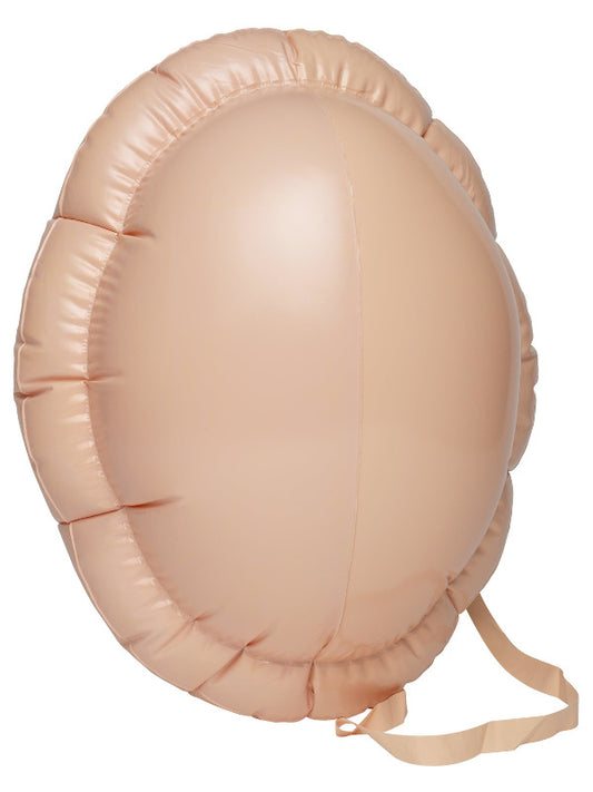 Santa Big Belly Inflatable Beige