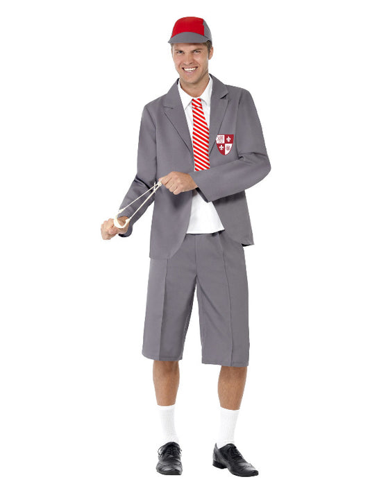 Schoolboy Costume Grey