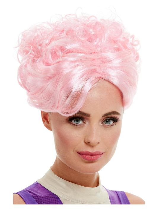 Trapeze Artist Wig Pink