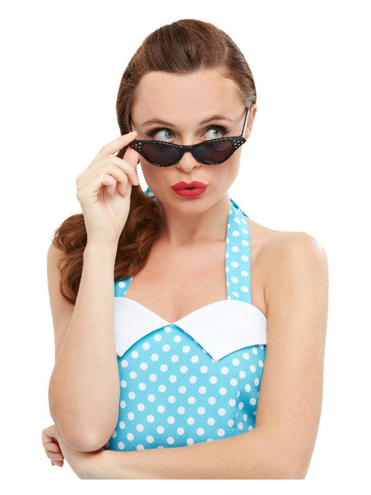 Flyaway Style Rock  Roll Diamante Sunglasses