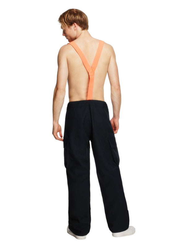 Fever Male Firefighter Costume Blue