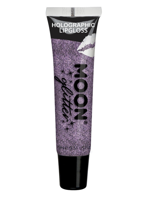 Adult Moon Glitter Holographic Glitter Lipgloss Purple