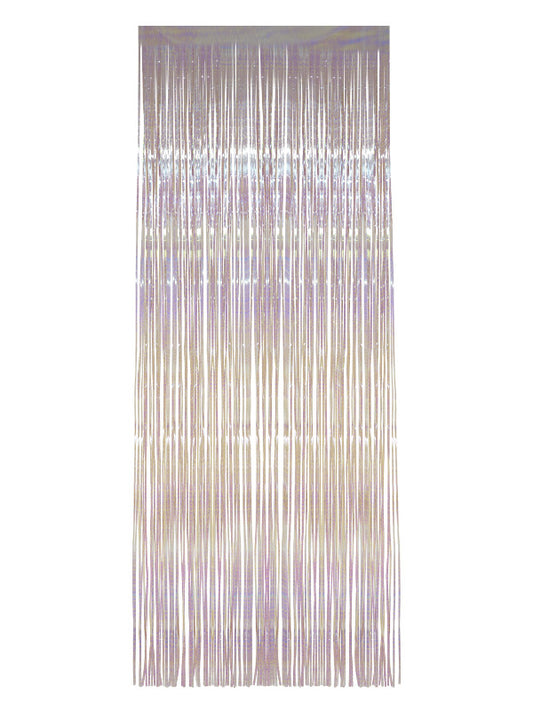 Shimmer Curtain White