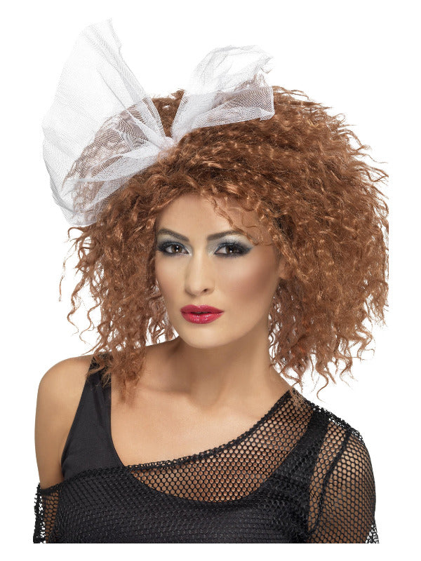 80s Wild Child Wig Brown