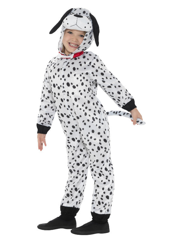 Kids Dalmatian Costume Black  White