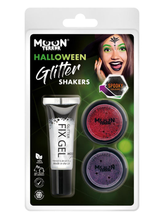Adult Moon Terror Halloween Glitter Shakers (2)