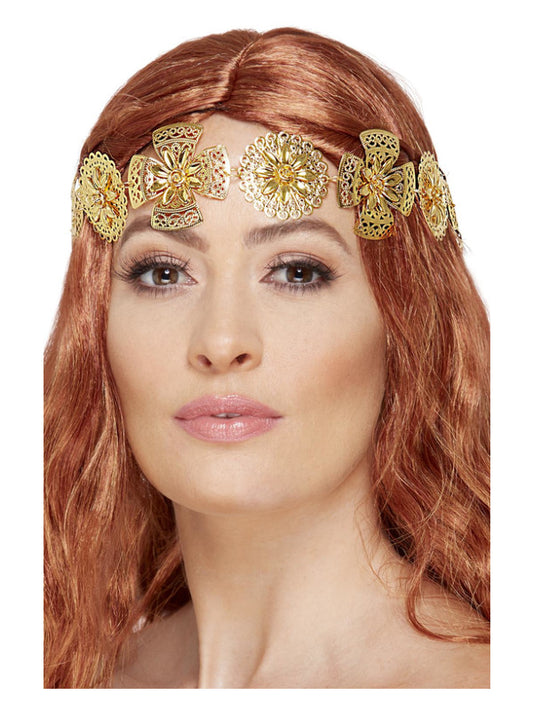 Medieval Headband Gold