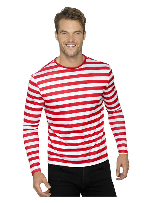 Stripy TShirt Red