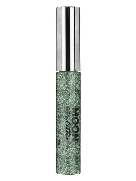Moon Glitter Holographic Glitter Eye Liner Green