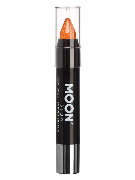 Moon Glow  Neon UV Glitter Body Crayons Orange
