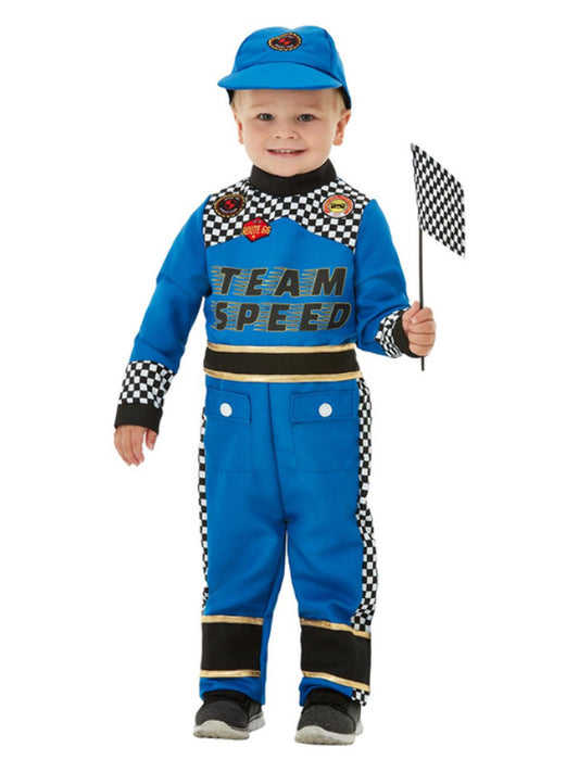 Unspecified Toddler Racing Car Driver Costume Blue