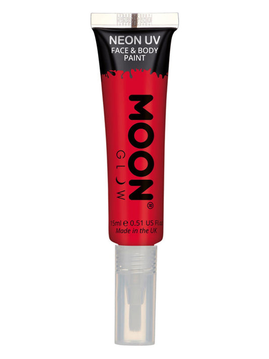 Adult Moon Glow Intense Neon UV Face Paint Red