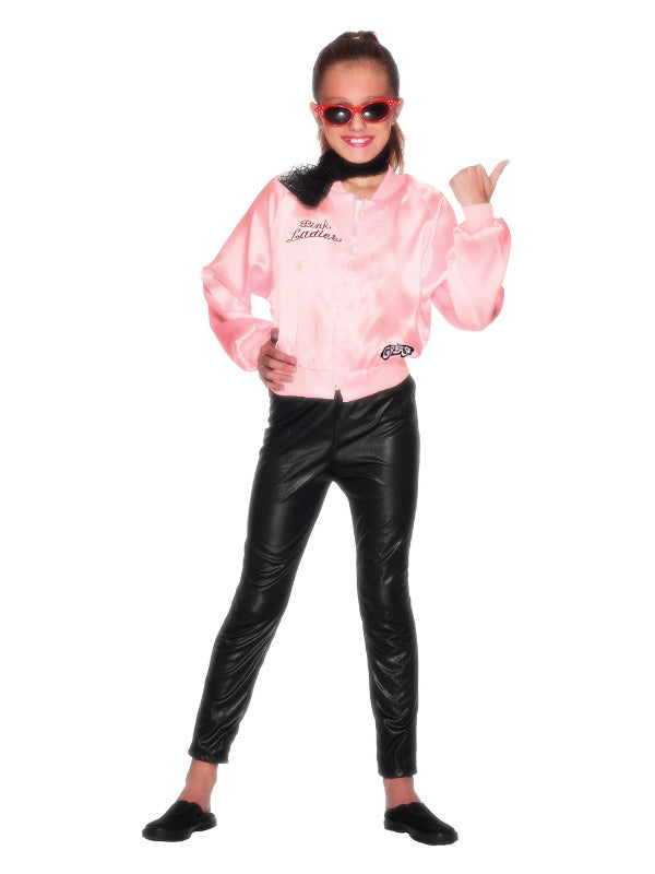 Kids Grease Pink Ladies Jacket Pink