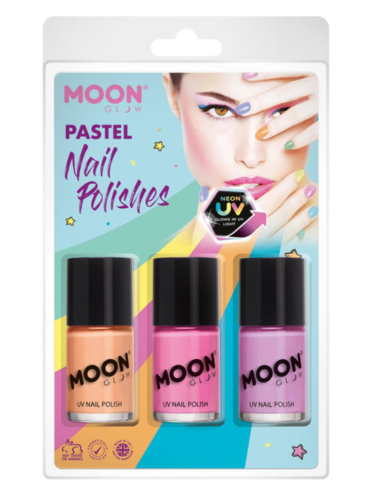 Adult Moon Glow Pastel Neon UV Nail Polish (4)