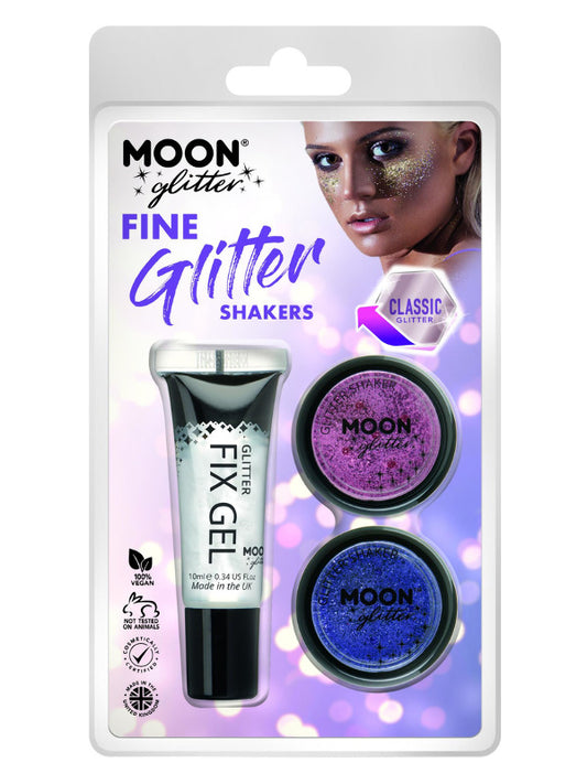 Adult Moon Glitter Classic Fine Glitter Shakers (3)