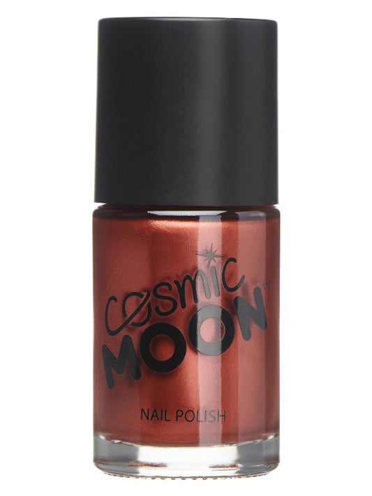 Adult Cosmic Moon Metallic Nail Polish Red