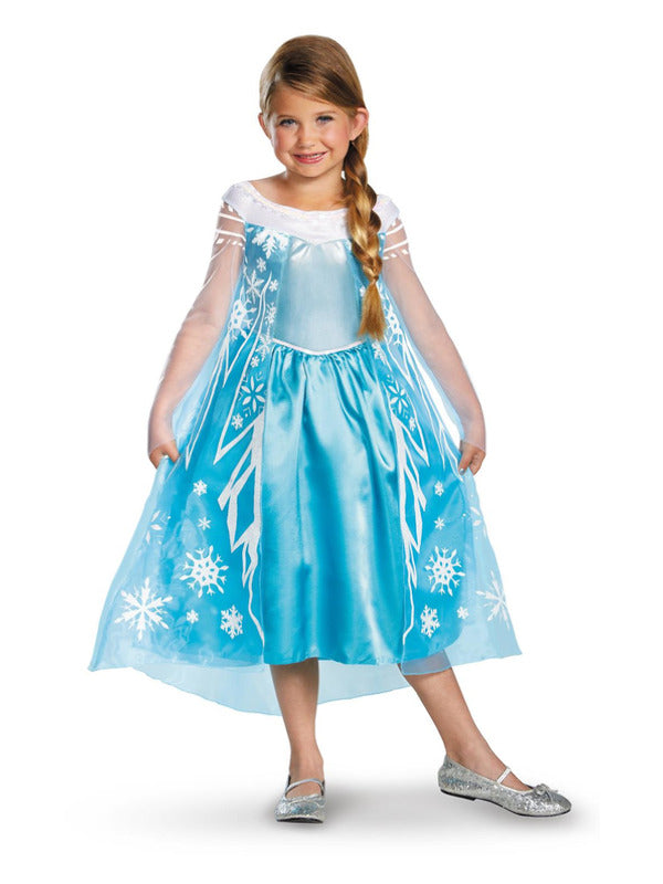 Kids Disney Frozen Elsa Deluxe Costume