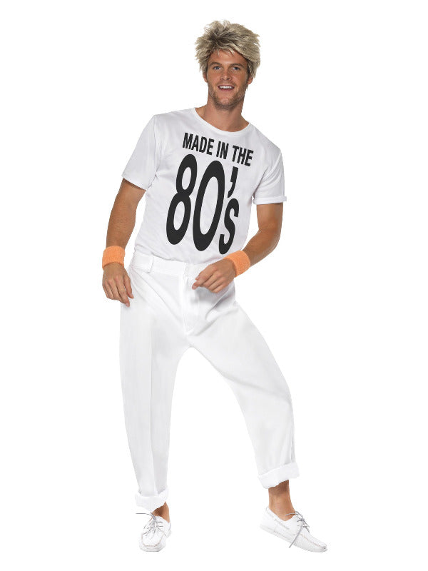 Made in 80s Costume White