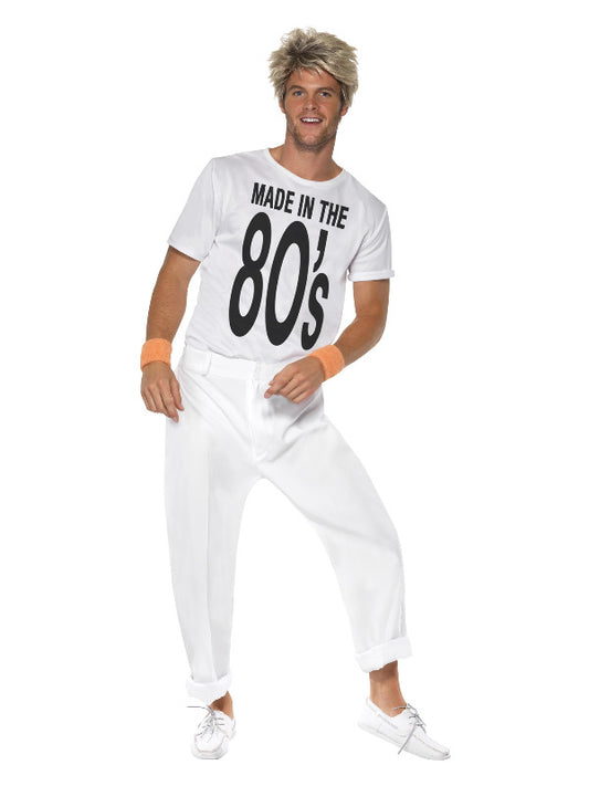 Made in 80s Costume White