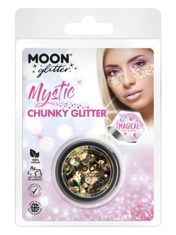 Adult Moon Glitter Mystic Chunky Glitter Mixed Colours (10)