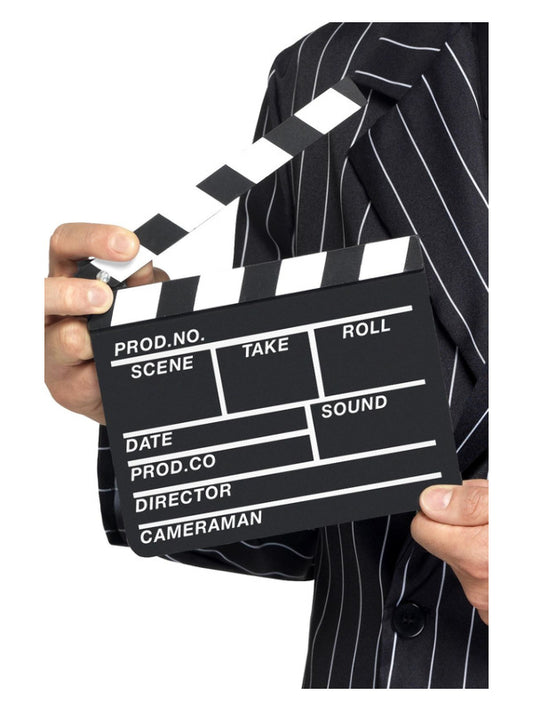 Hollywood Style Clapper Board Black