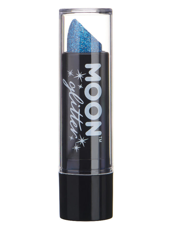 Moon Glitter Holographic Glitter Lipstick Blue
