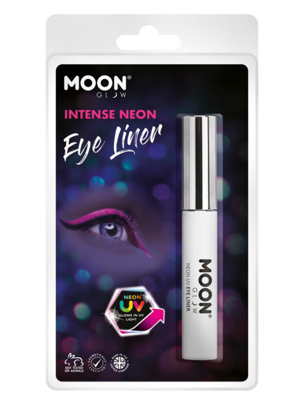 Adult Moon Glow Intense Neon UV Eye Liner White