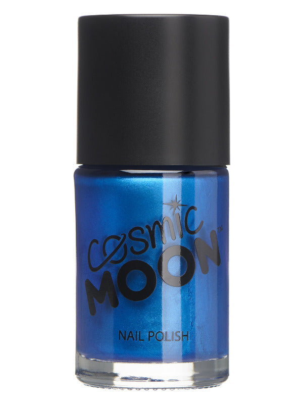 Cosmic Moon Metallic Nail Polish Blue