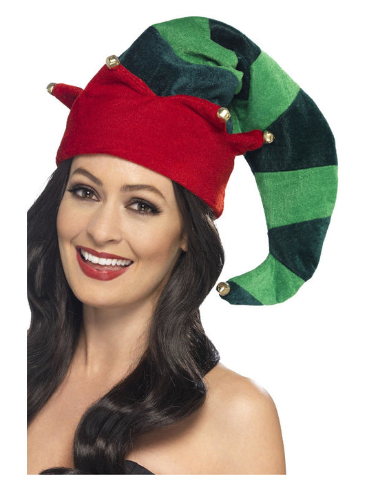 Plush Elf Hat Green