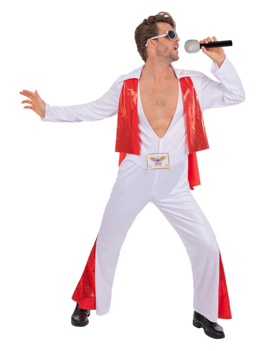 Elvis White Jumpsuit