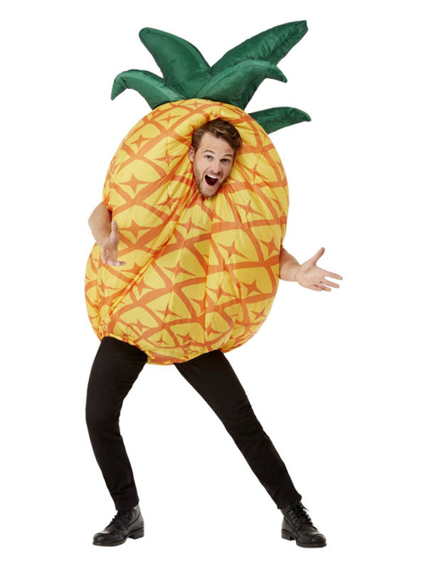 Inflatable Pineapple Costume Yellow