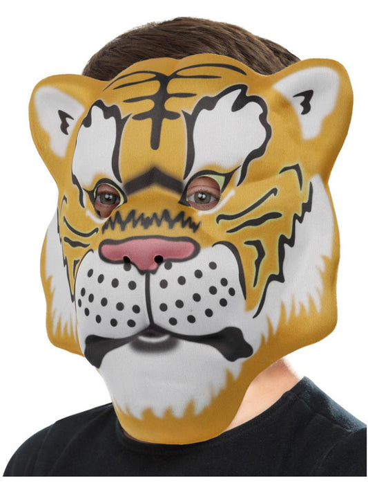 Kids Tiger Mask Yellow  Black
