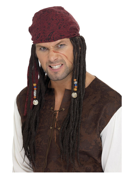 Pirate Bandanna with Plaits Brown
