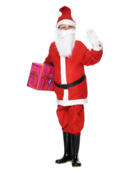 Kids Santa Boy Costume Red