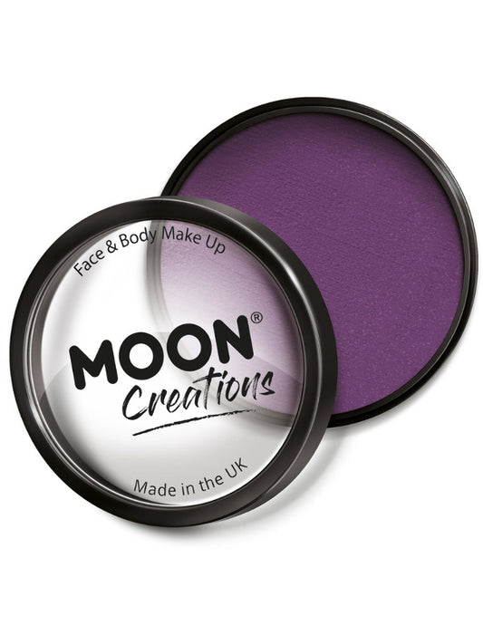 Adult Moon Creations Pro Face Paint Cake Pot Purple