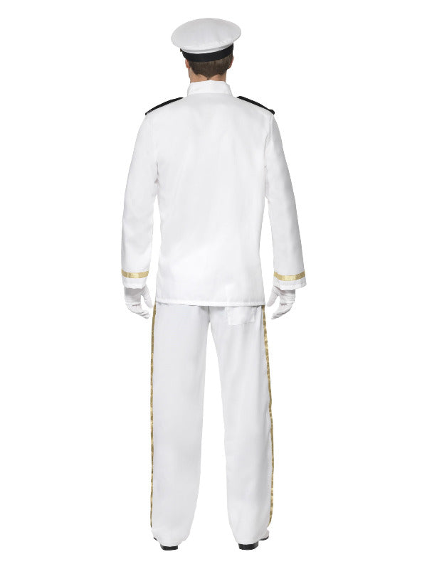 Deluxe Captain Costume White
