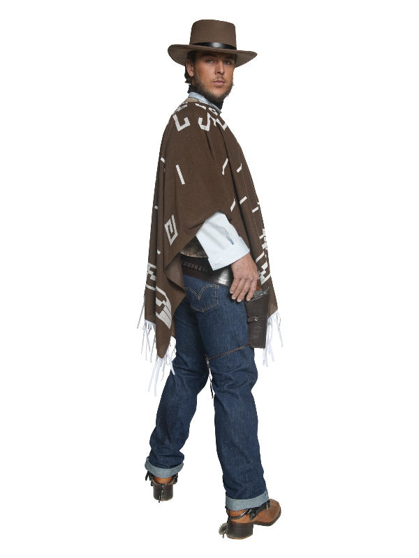 Authentic Western Wandering Gunman Costume Brown