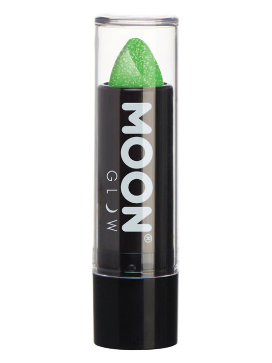 Moon Glow  Neon UV Glitter Lipstick Green