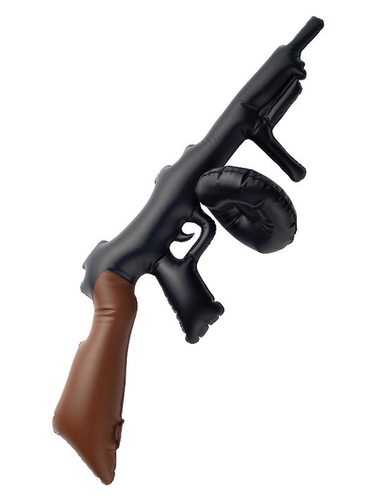 Inflatable Tommy Gun Black