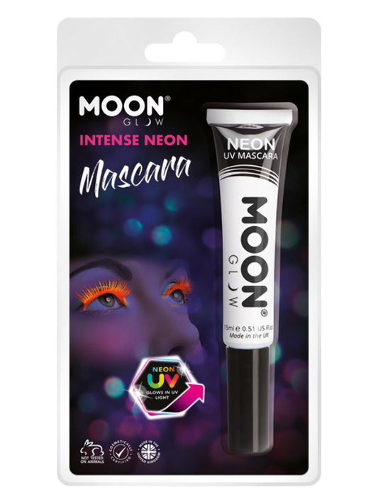 Adult Moon Glow Intense Neon UV Mascara White