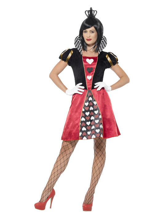 Carded Queen Costume Red