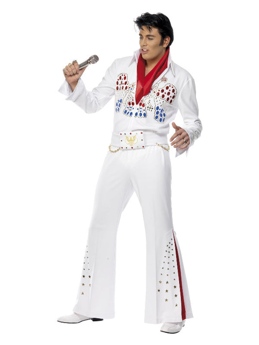 Elvis American Eagle Costume White