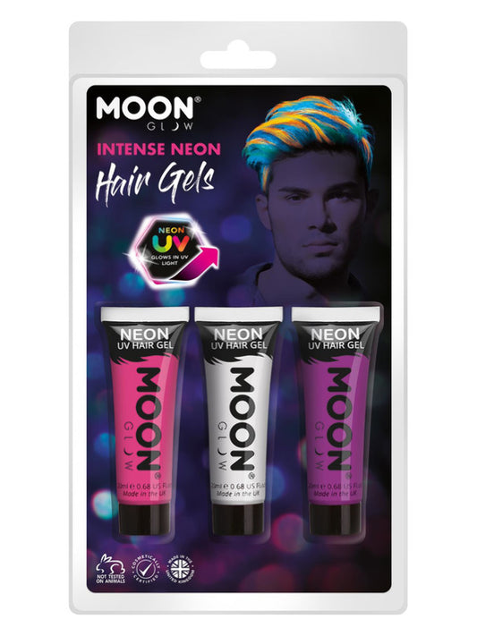 Adult Moon Glow Intense Neon UV Hair Gel (3)