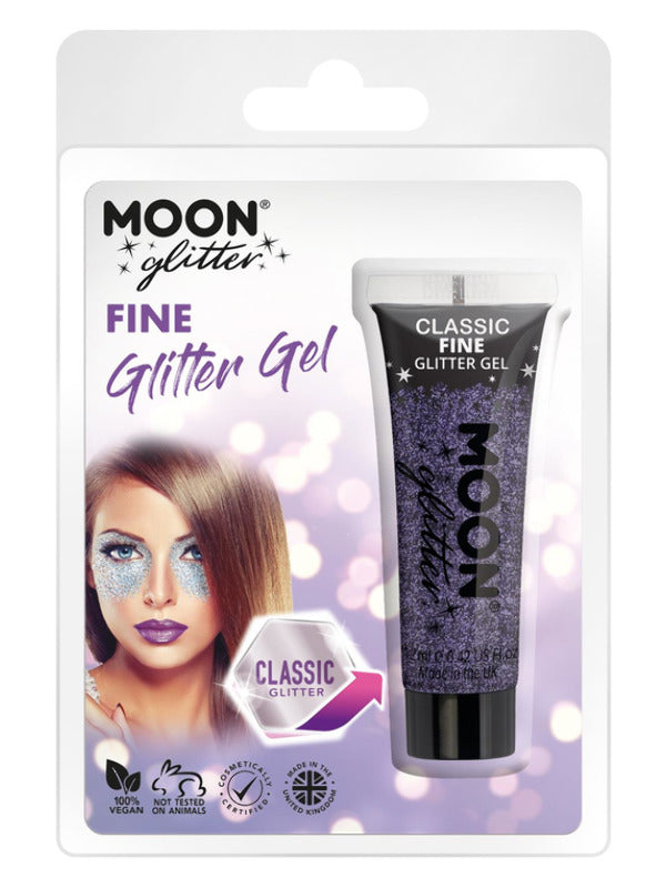 Adult Moon Glitter Classic Fine Glitter Gel Lavender (2)