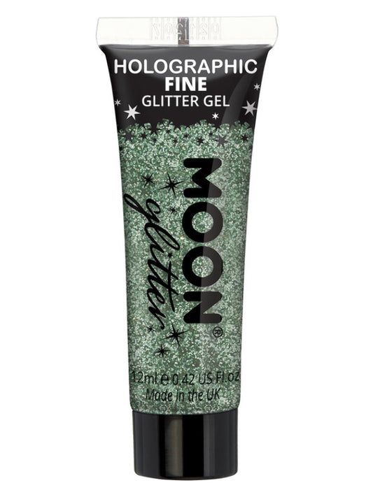 Adult Moon Glitter Holographic Fine Glitter Gel Green