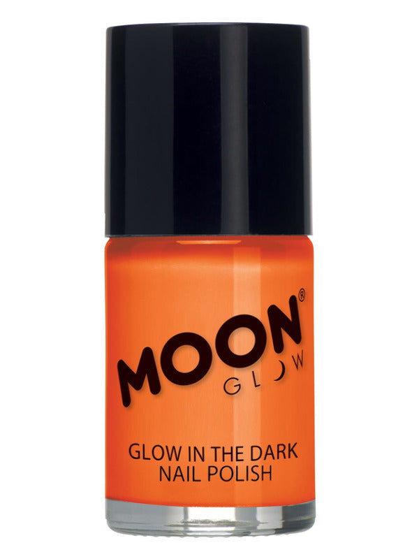 Adult Moon Glow  Glow in the Dark Nail Polish Orange
