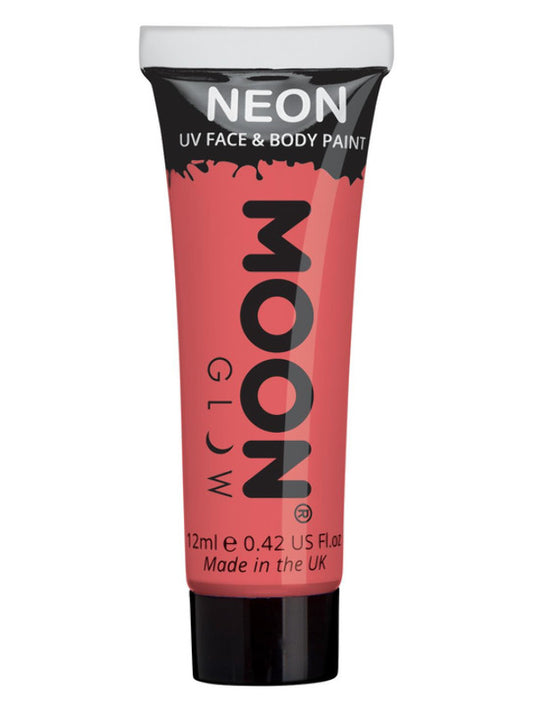 Adult Moon Glow Pastel Neon UV Face Paint Pastel Coral (2)
