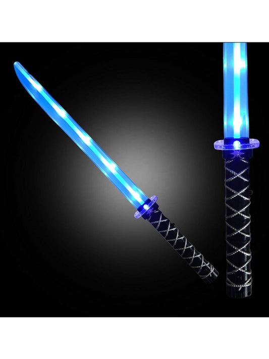 Kids LED Light Up Ninja Sword Motion Activated Sounds