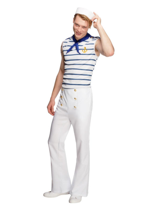 Fever Male French Sailor Costume White