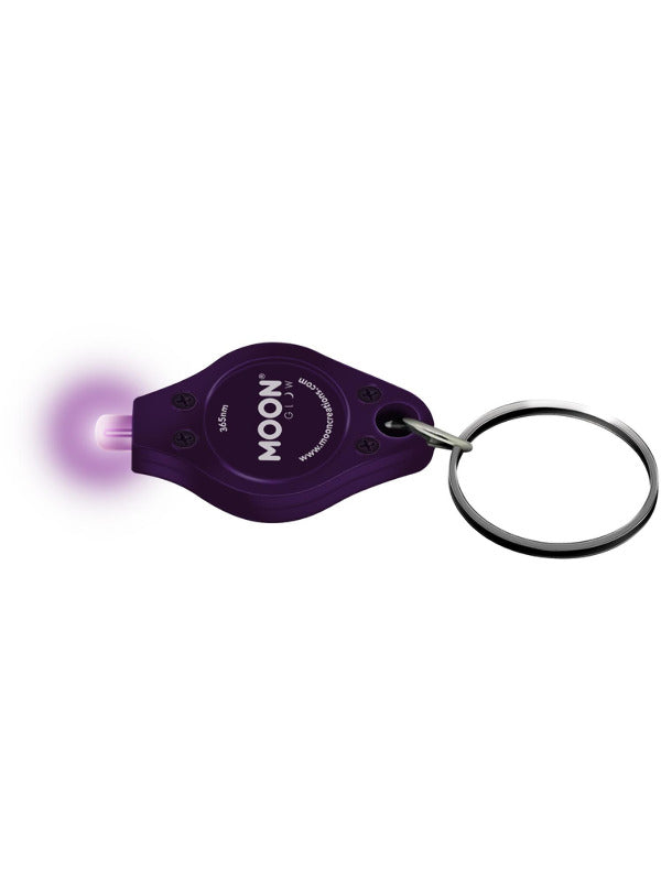 Moon Glow UV Keyring Compact 365nm UV Violet